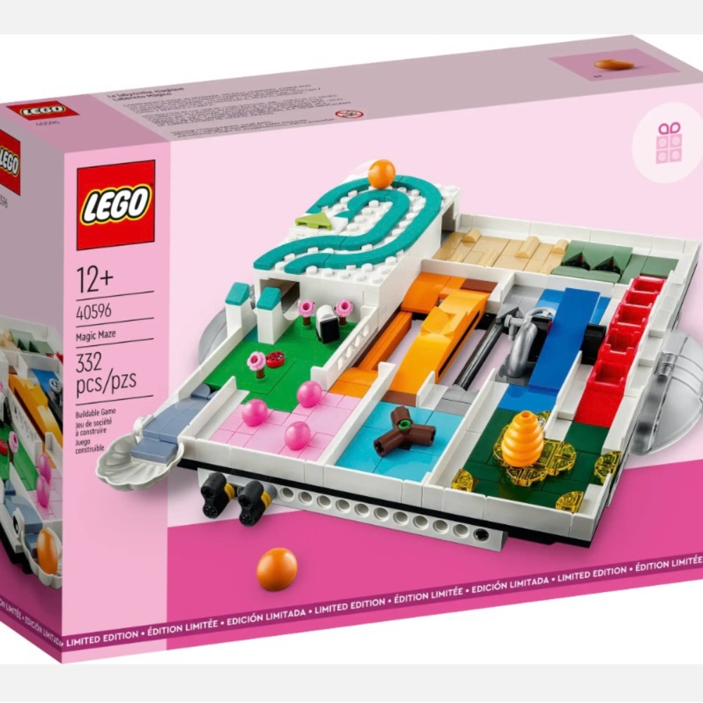New in box sealed retired LEGO 40596 Magic Maze Set